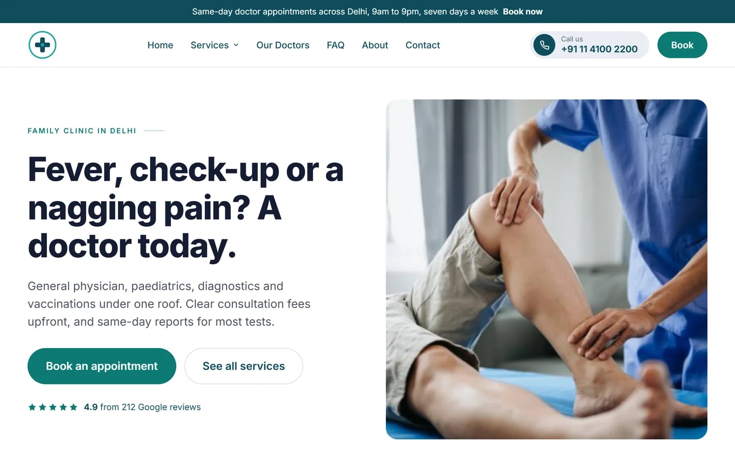 Glow Skin Clinic website