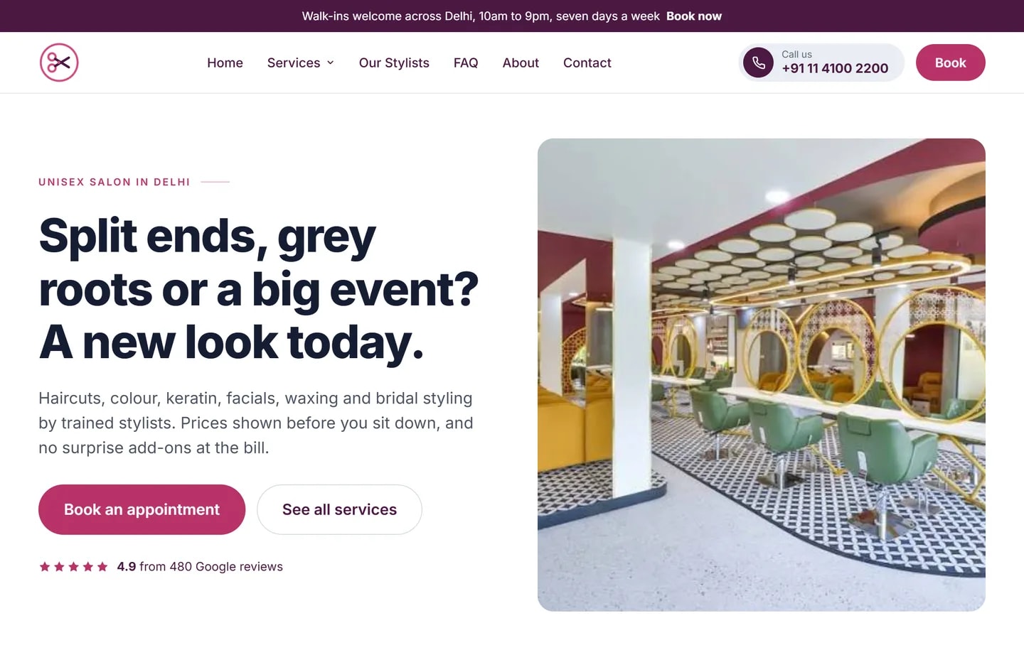 Luma Studio website